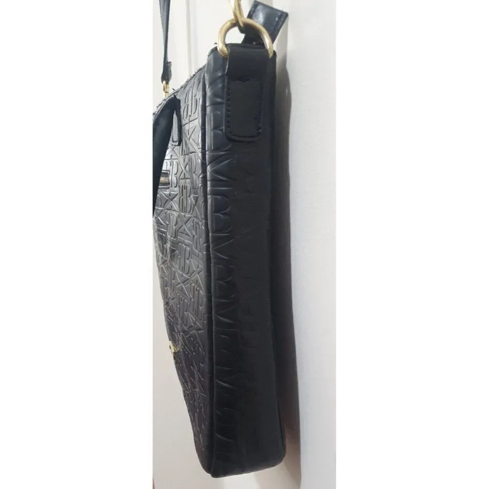 Badgley Mischka Debossed Handle Bag